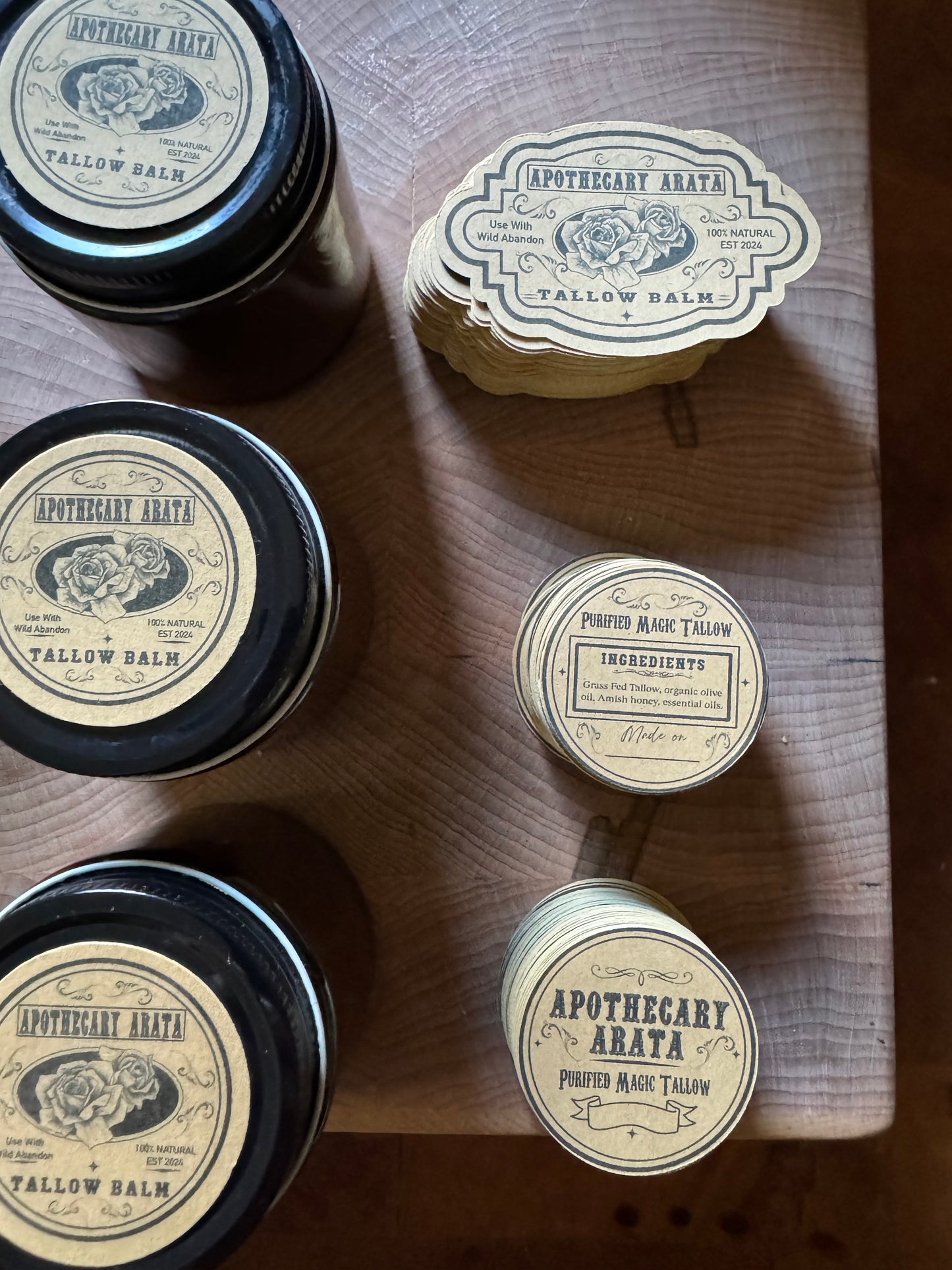 Triple Milled Tallow Balm