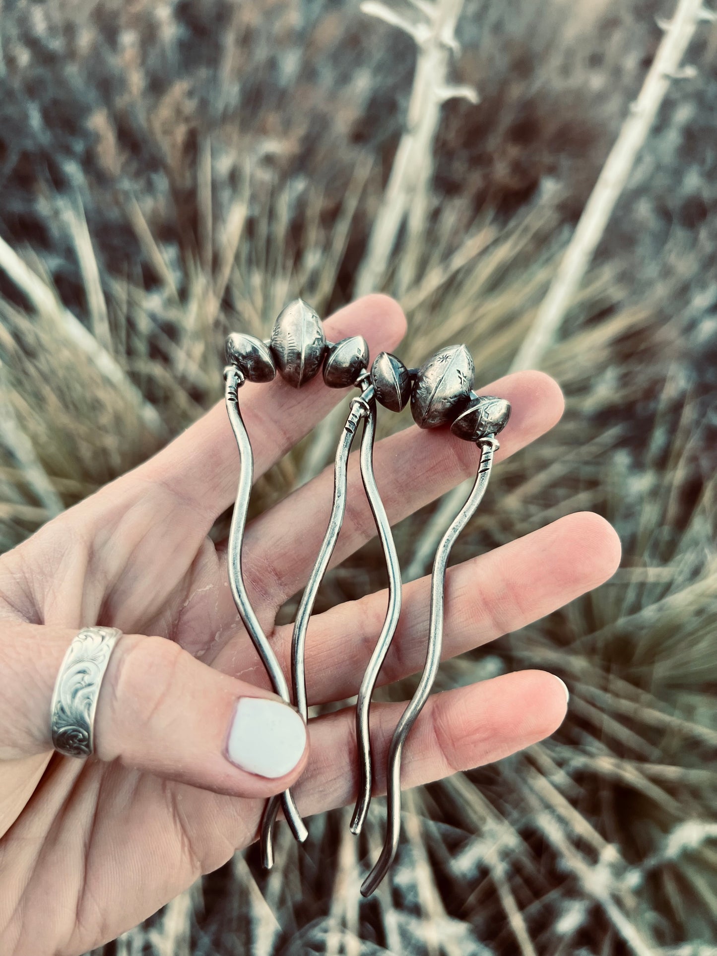 Three to Please Hair Pin